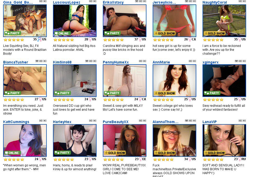 Live Webcam Category search